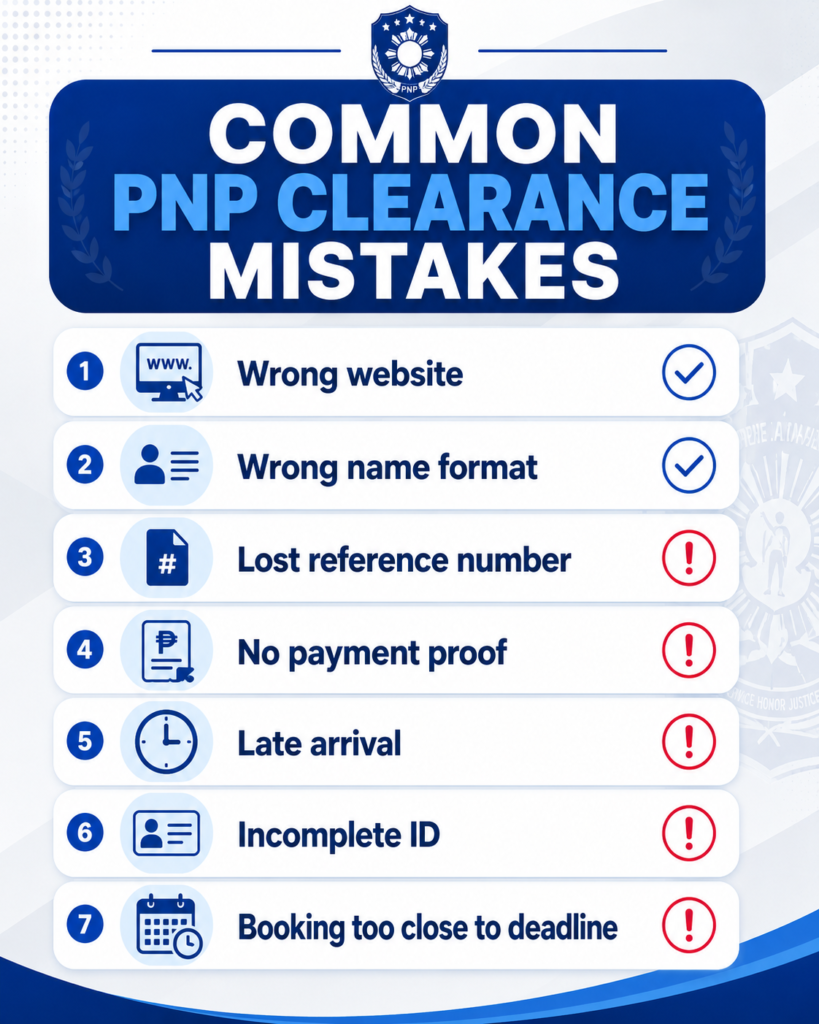 Common PNP Clearance Mistakes