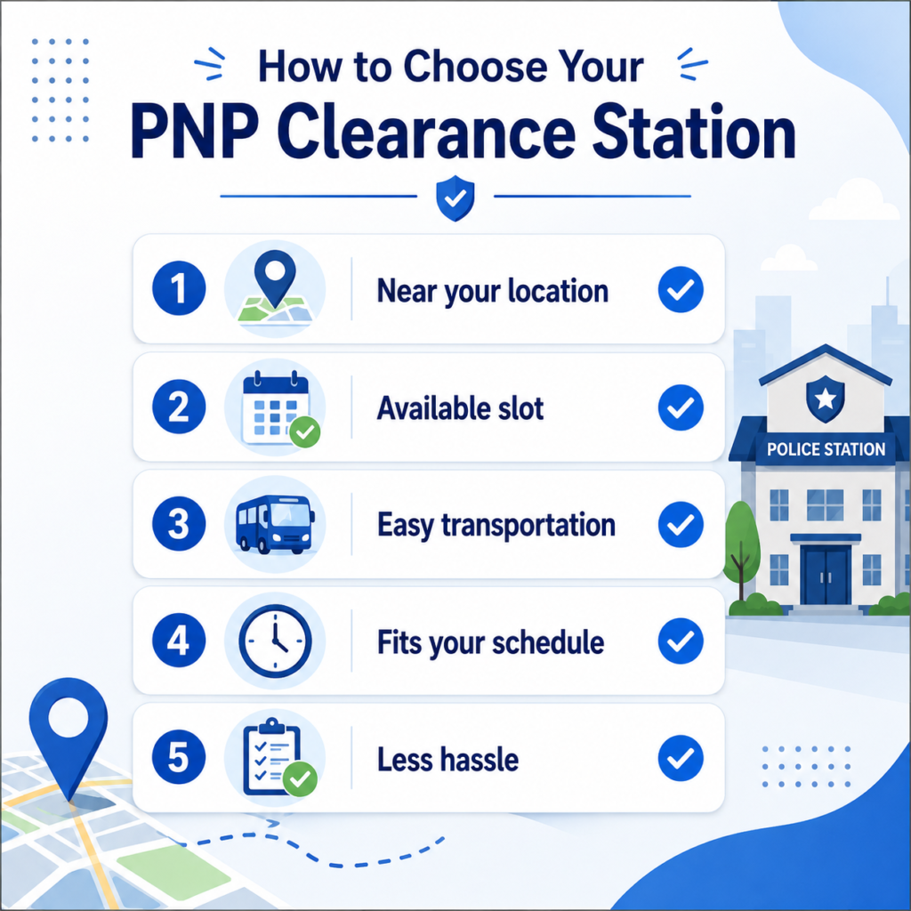 How to Choose Your PNP Clearance Station