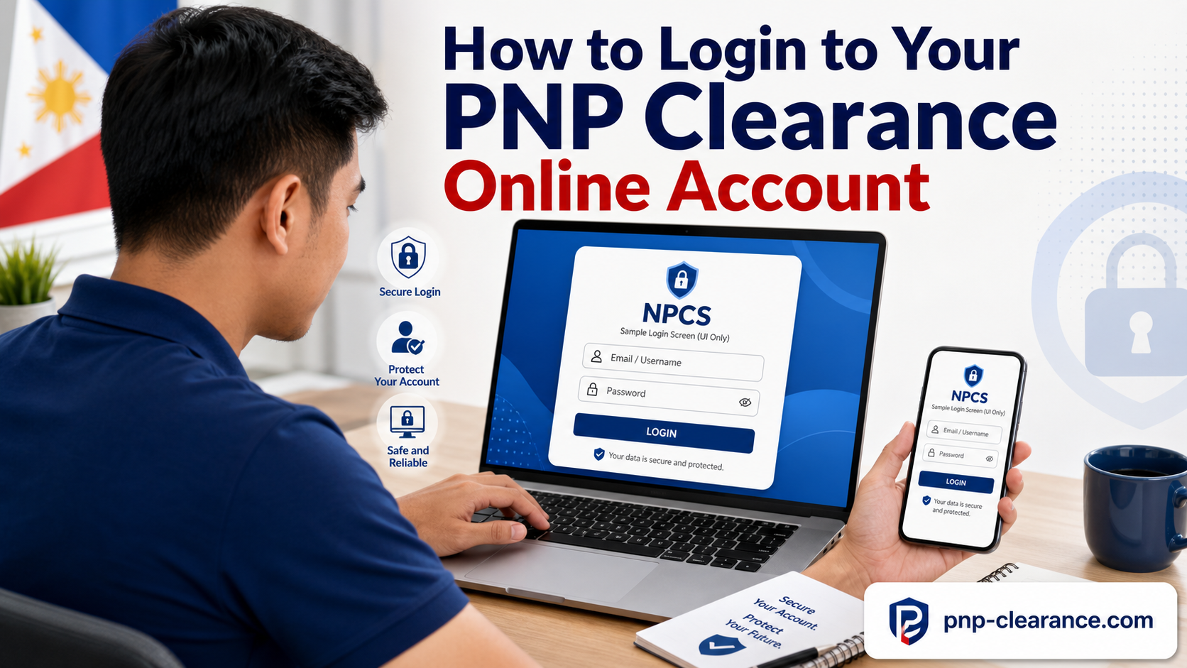 How to Login to Your PNP Clearance Online Account