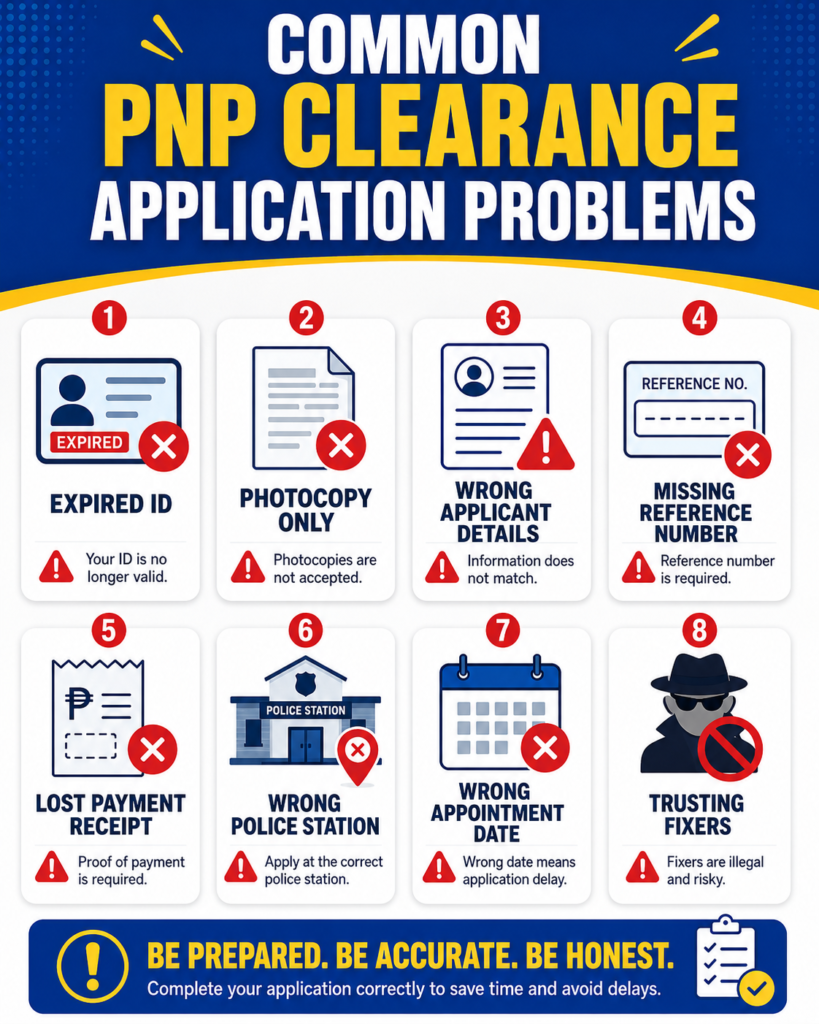 Common PNP Clearance requirement mistakes applicants should avoid